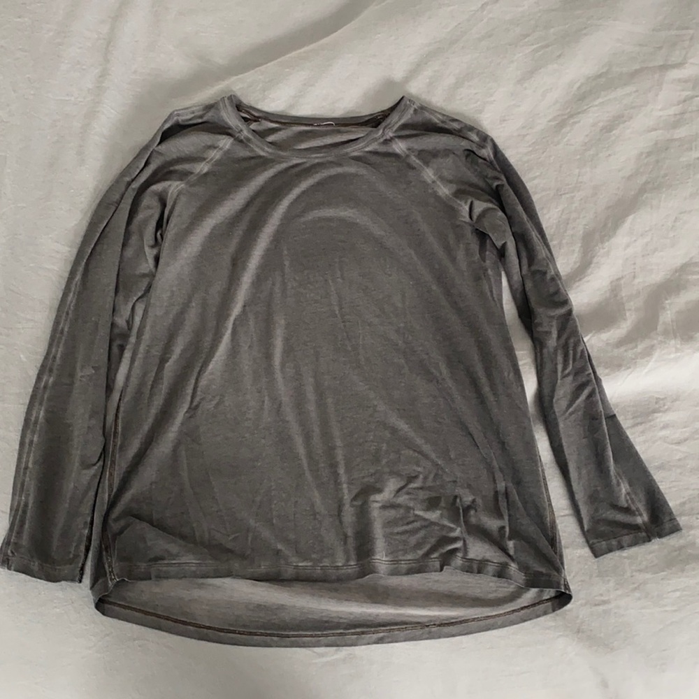 Lululemon Emerald Long Sleeve - Gray
